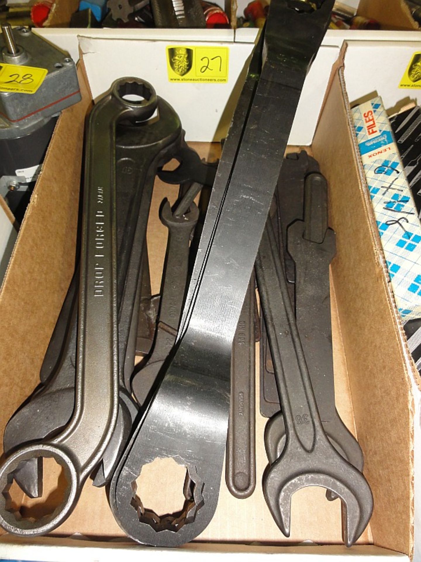 Lot of Large Wrenches