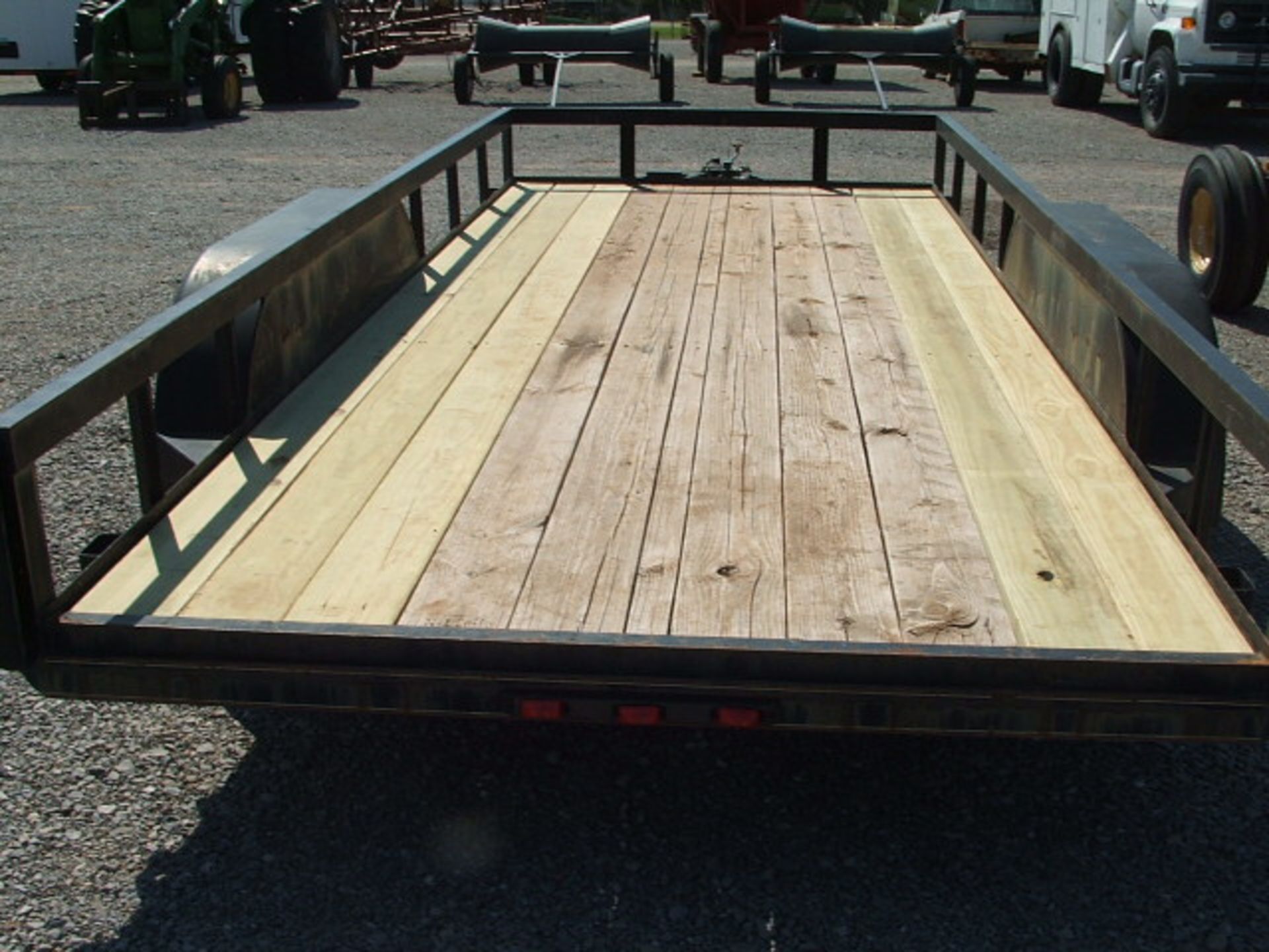 Lot 903 16' Bumper Pull Trailer w/Loading Ramps - Image 4 of 5