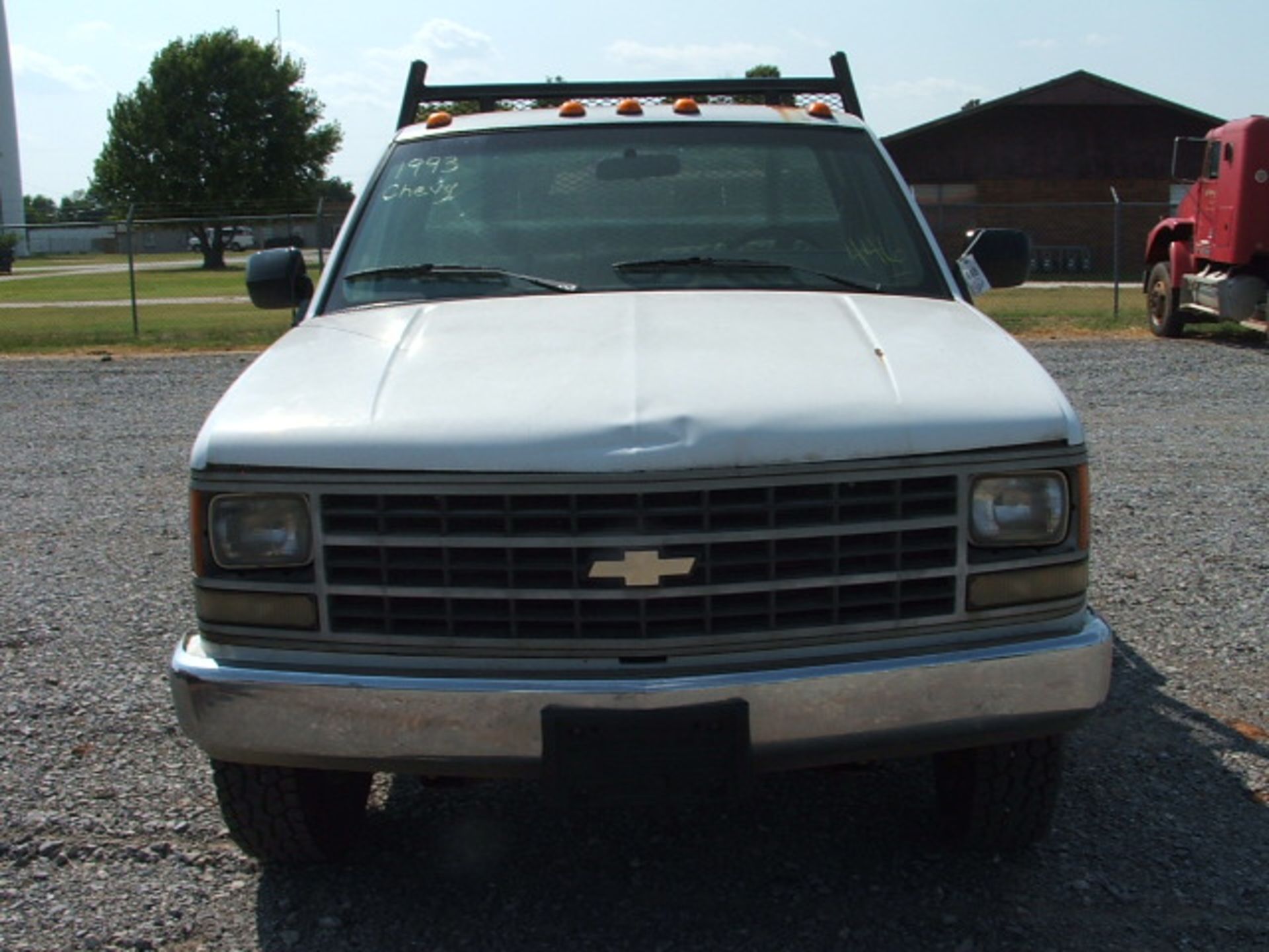 Lot 446 1993 Chevy 1T, Automatic, W/Flat Bed - Image 2 of 6