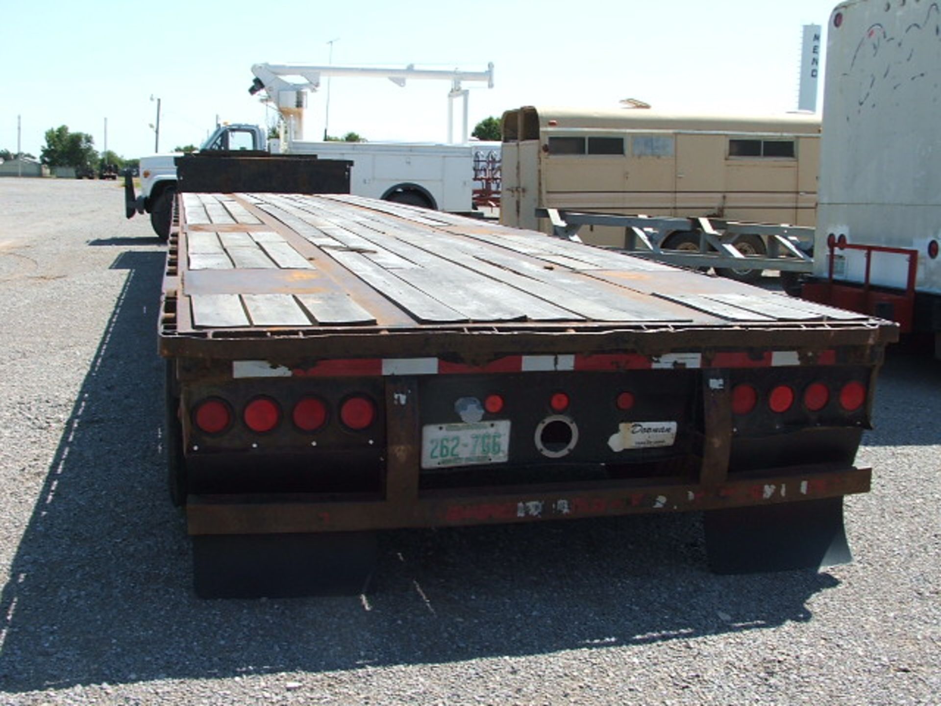 Lot 888 - Lot 888 1999 Doonan 53x102 Drop Deck Spread Axle Air Ride Trailer. Â New brake shoes and - Image 5 of 8