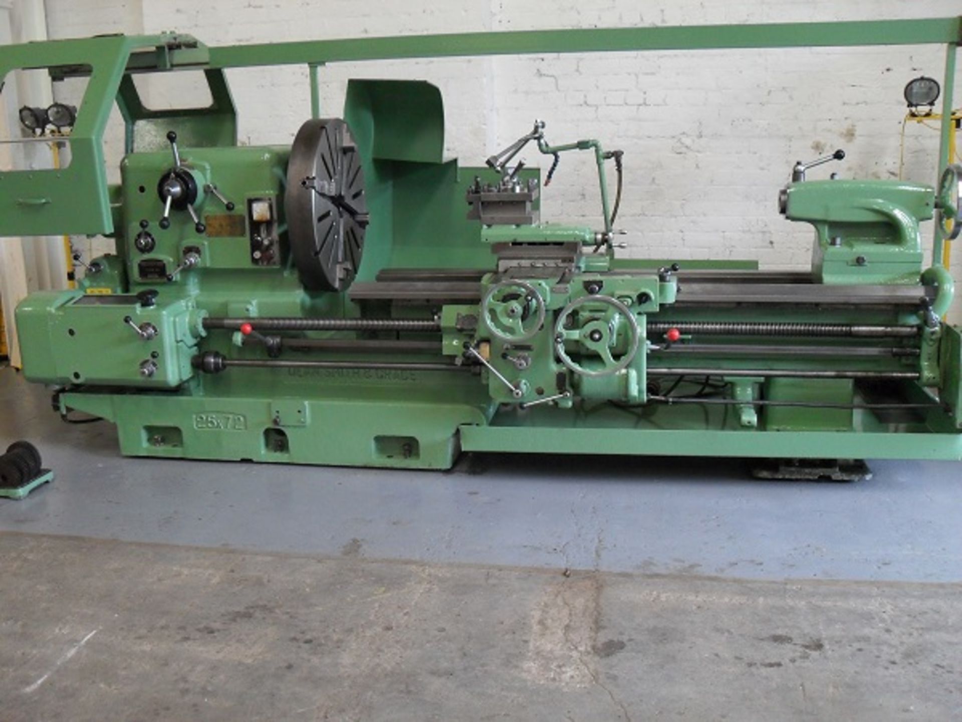 Dean Smith & Grace Type 25 x 72 Gap Bed Lathe - Image 8 of 8