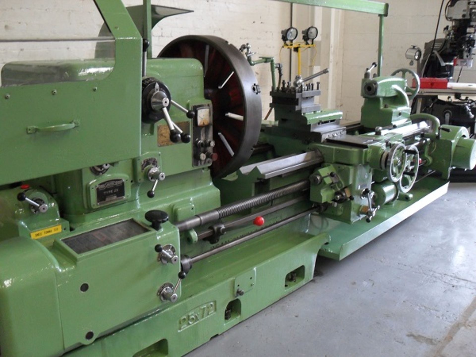 Dean Smith & Grace Type 25 x 72 Gap Bed Lathe - Image 3 of 8