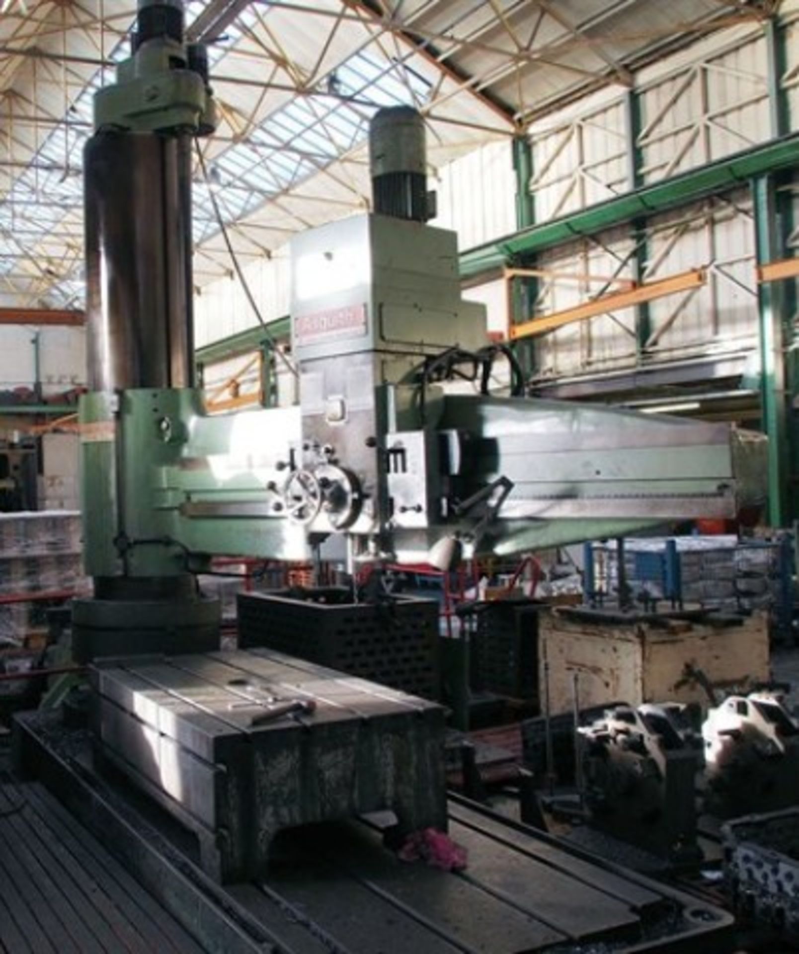 Asquith Power Thrust 4PT 23 – 120 (10’) Radial Arm Drill