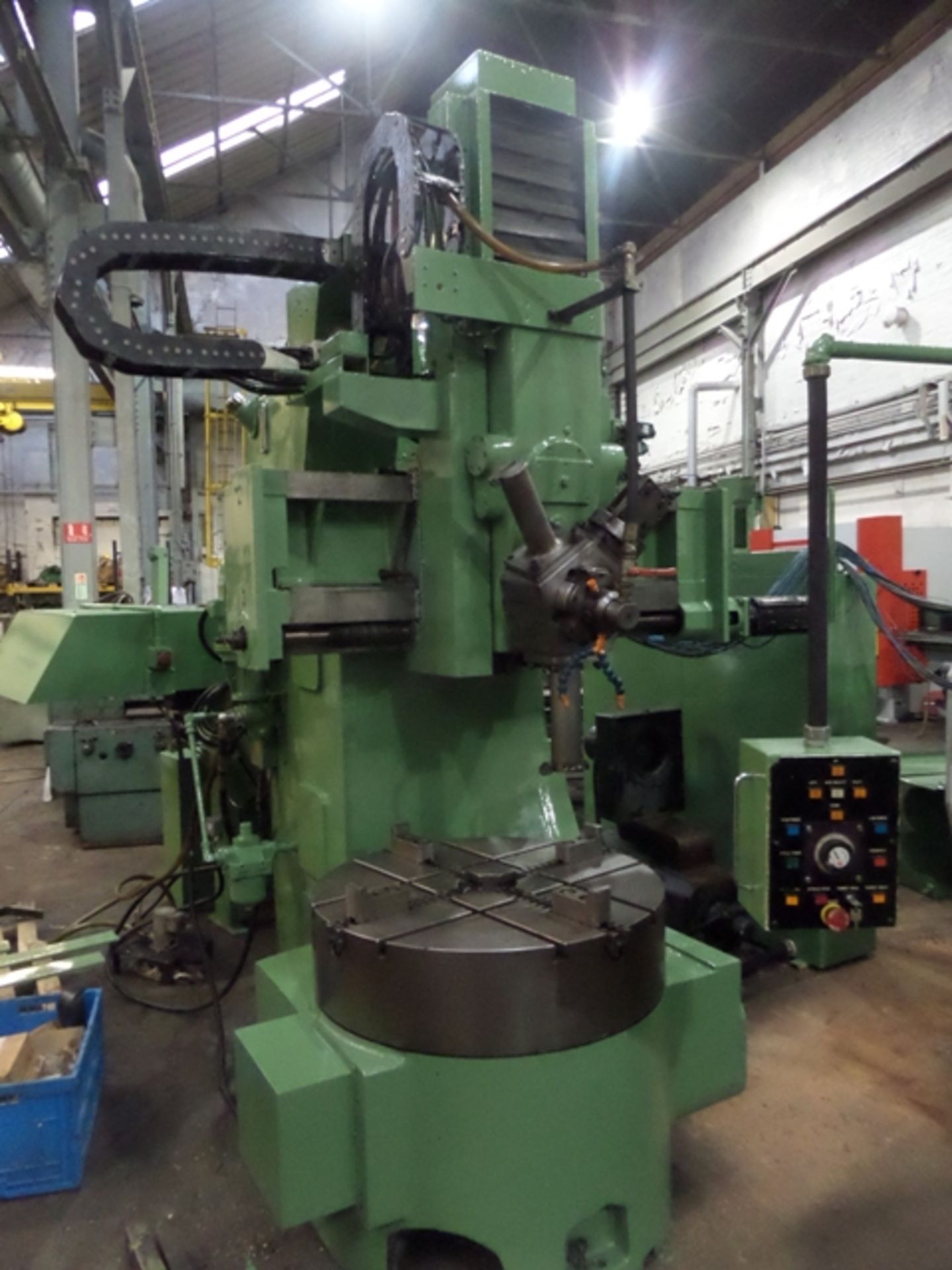 Webster and Bennett Model FRNC-36 CNC Vertical Borer - Image 3 of 14