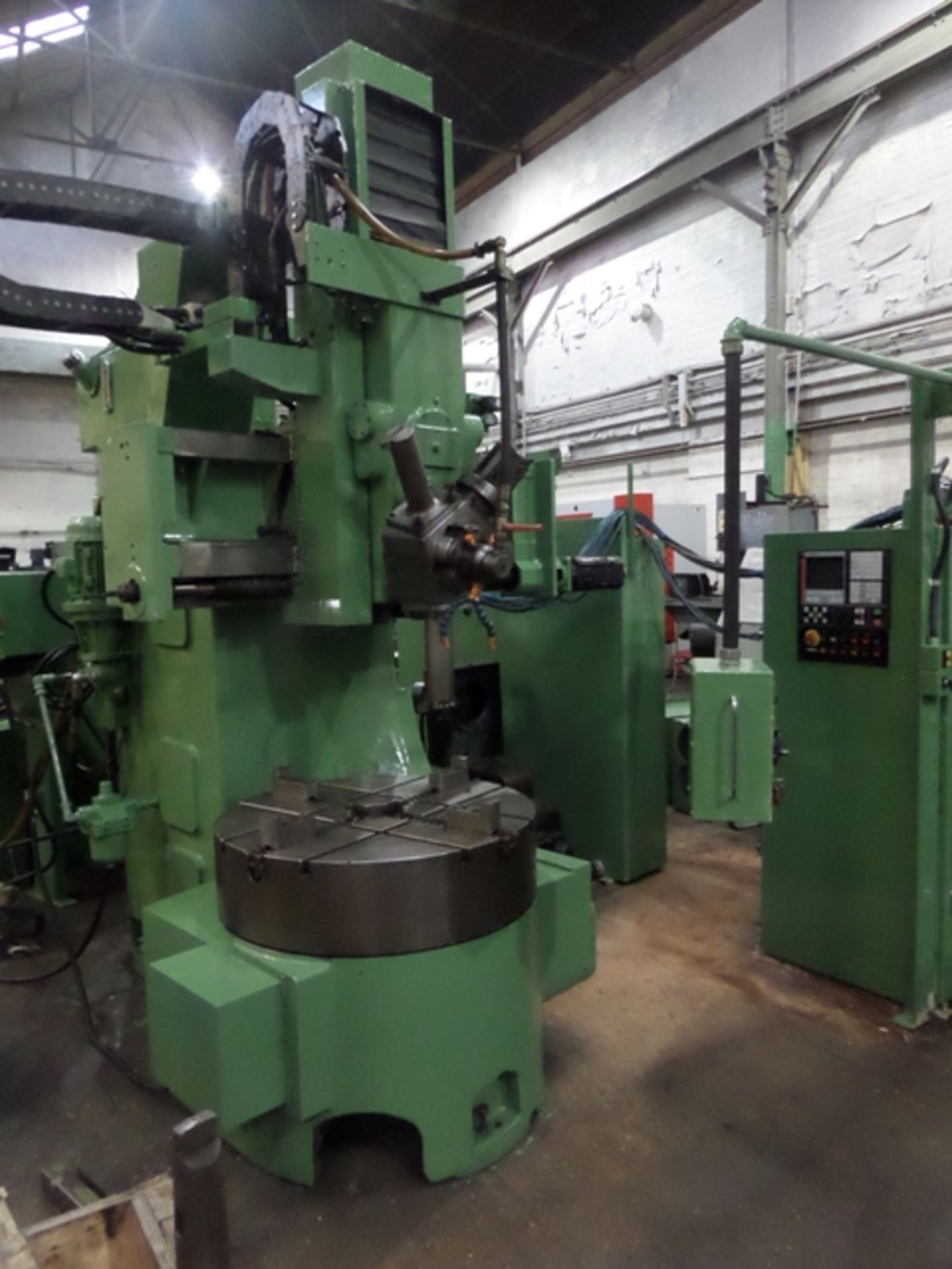 Webster and Bennett Model FRNC-36 CNC Vertical Borer