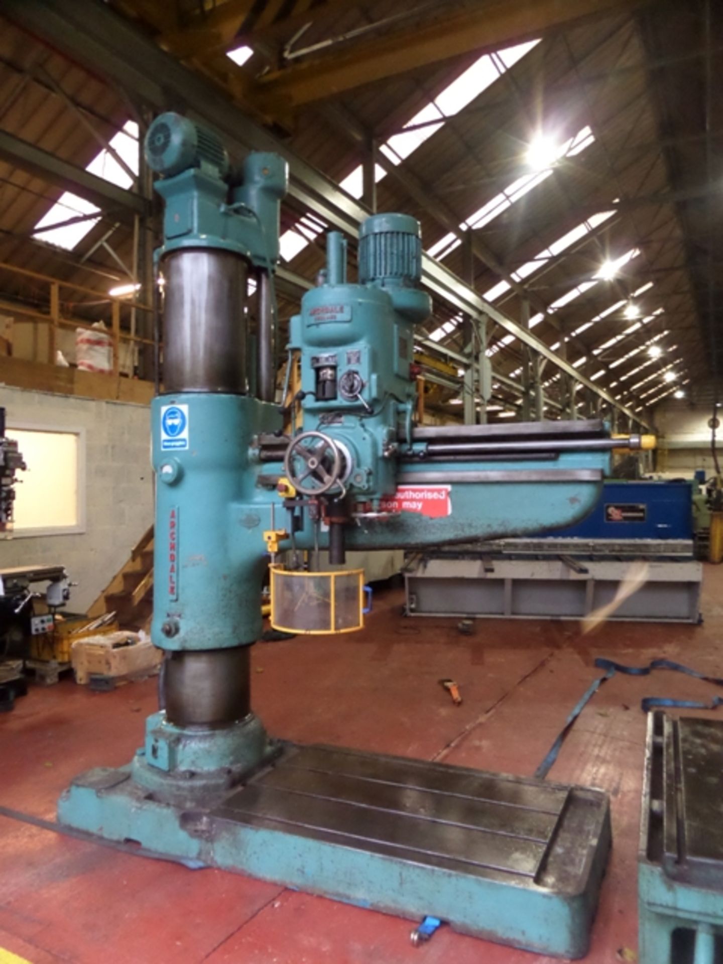 Archdale 5’ Radial Arm Drill - Image 2 of 9