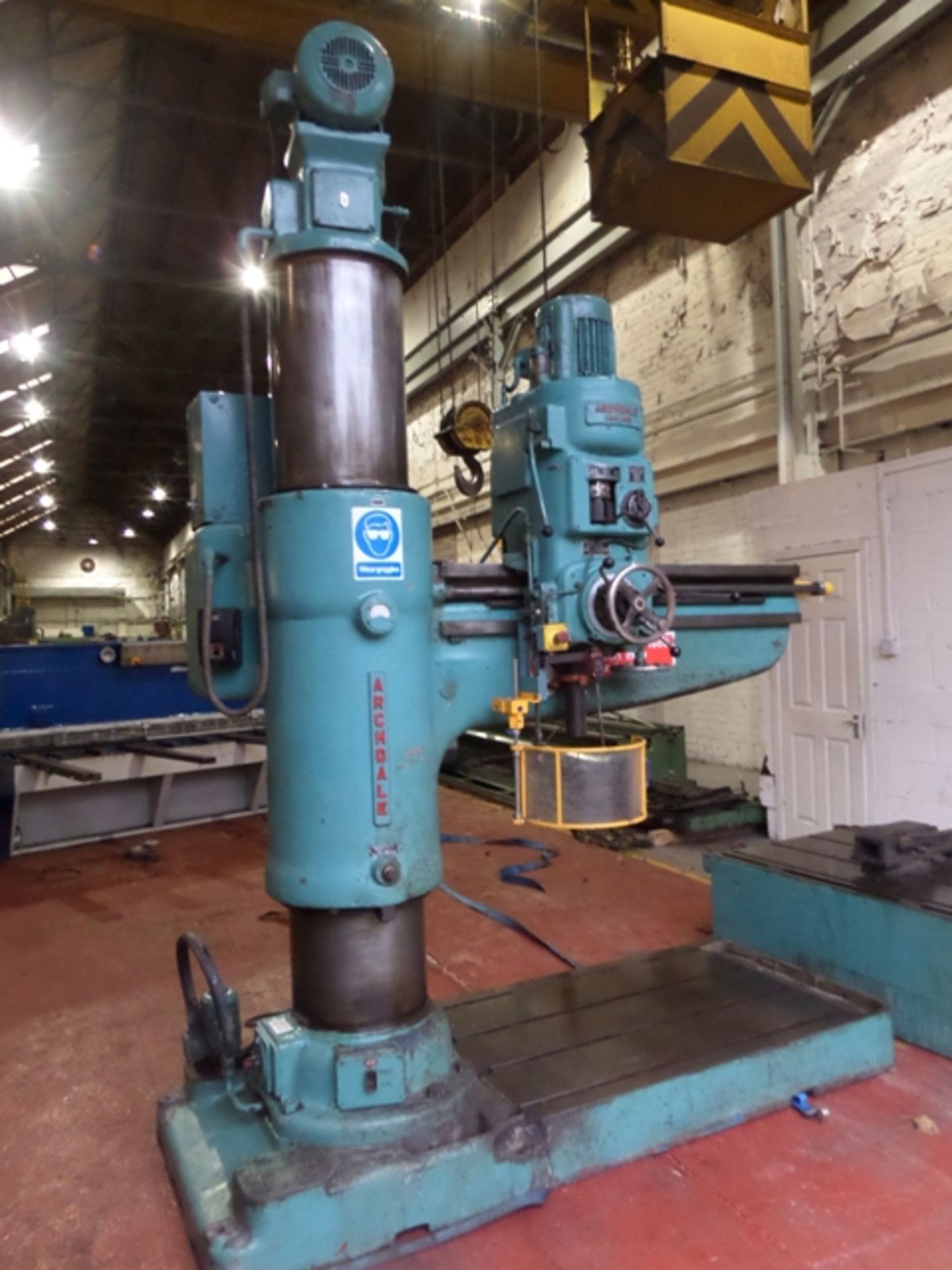 Archdale 5’ Radial Arm Drill - Image 3 of 9