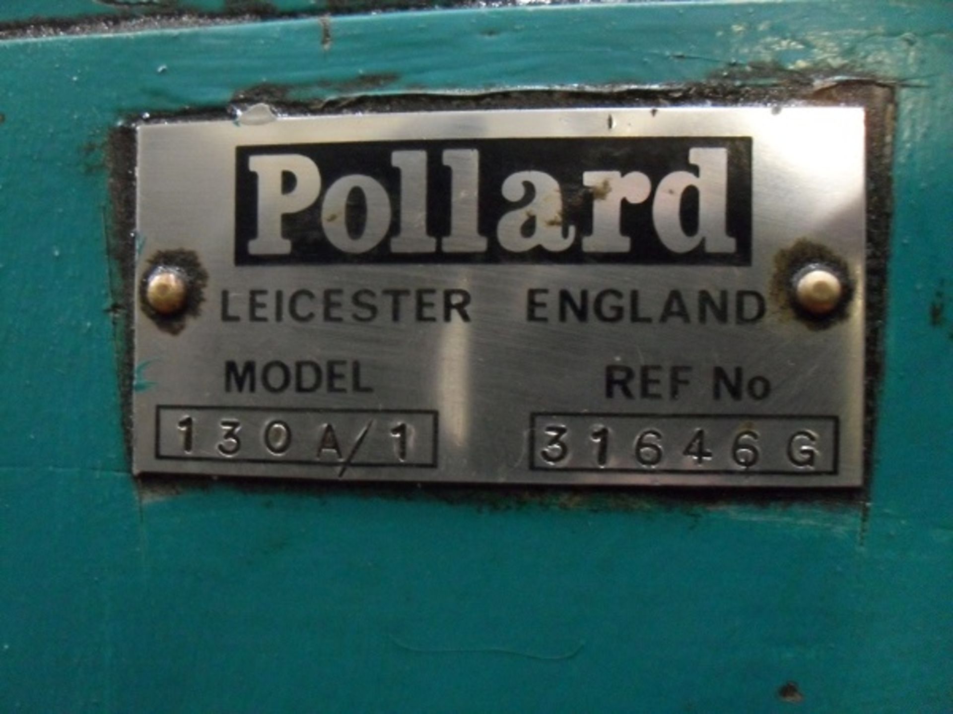 Pollard 130A/1 Pillar Drill - Image 4 of 4