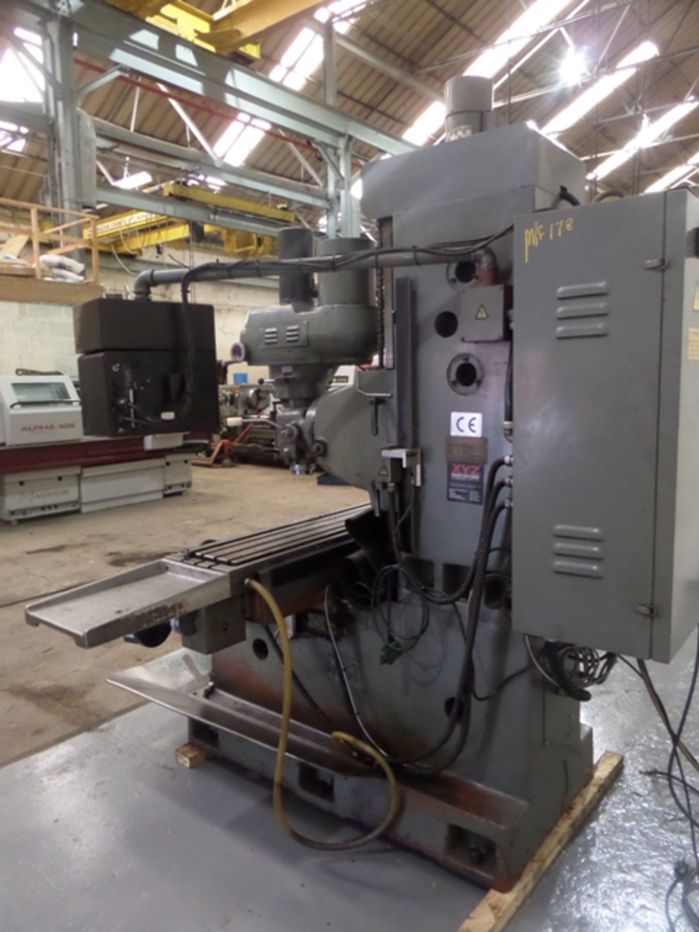 XYZ 4000 CNC Bed Mill - Image 7 of 9