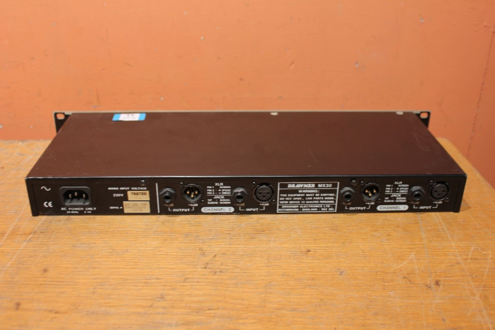DRAWMER  MX30 Dual Gated Compressor Limiter - 1U Rackmount - Powers On - RRP Over £350 Brand New - Image 2 of 2