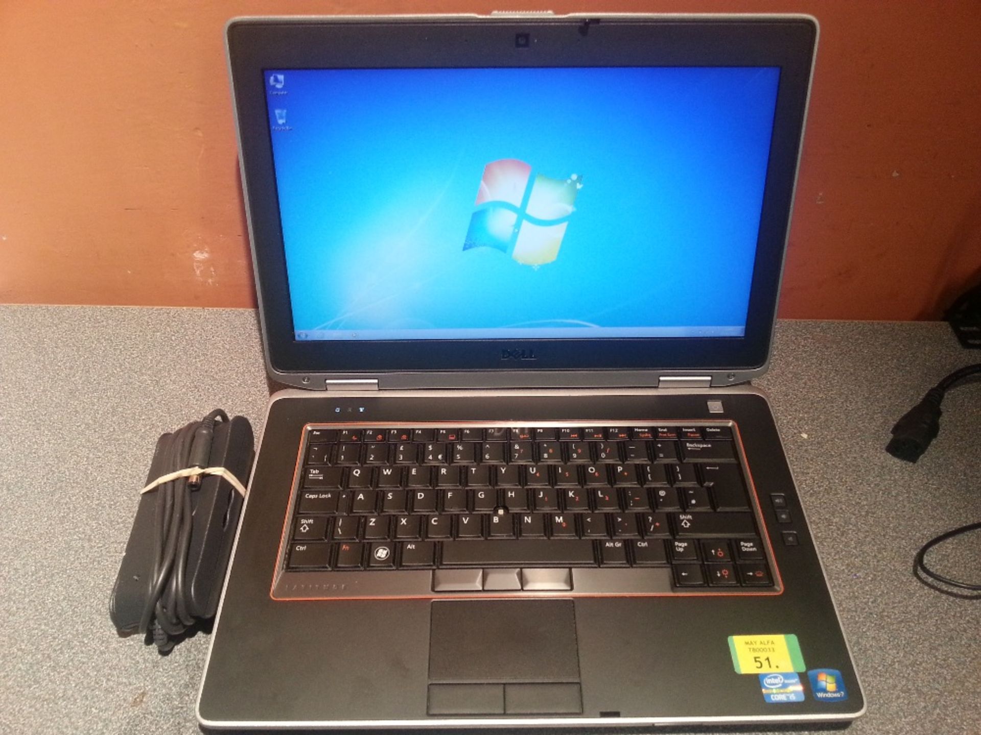 DELL E6420 Laptop - Intel Core i5 2nd Gen @ 2.6Ghz - 4GB Ram - 320GB Hdd - DVD RW - Webcam - Charger