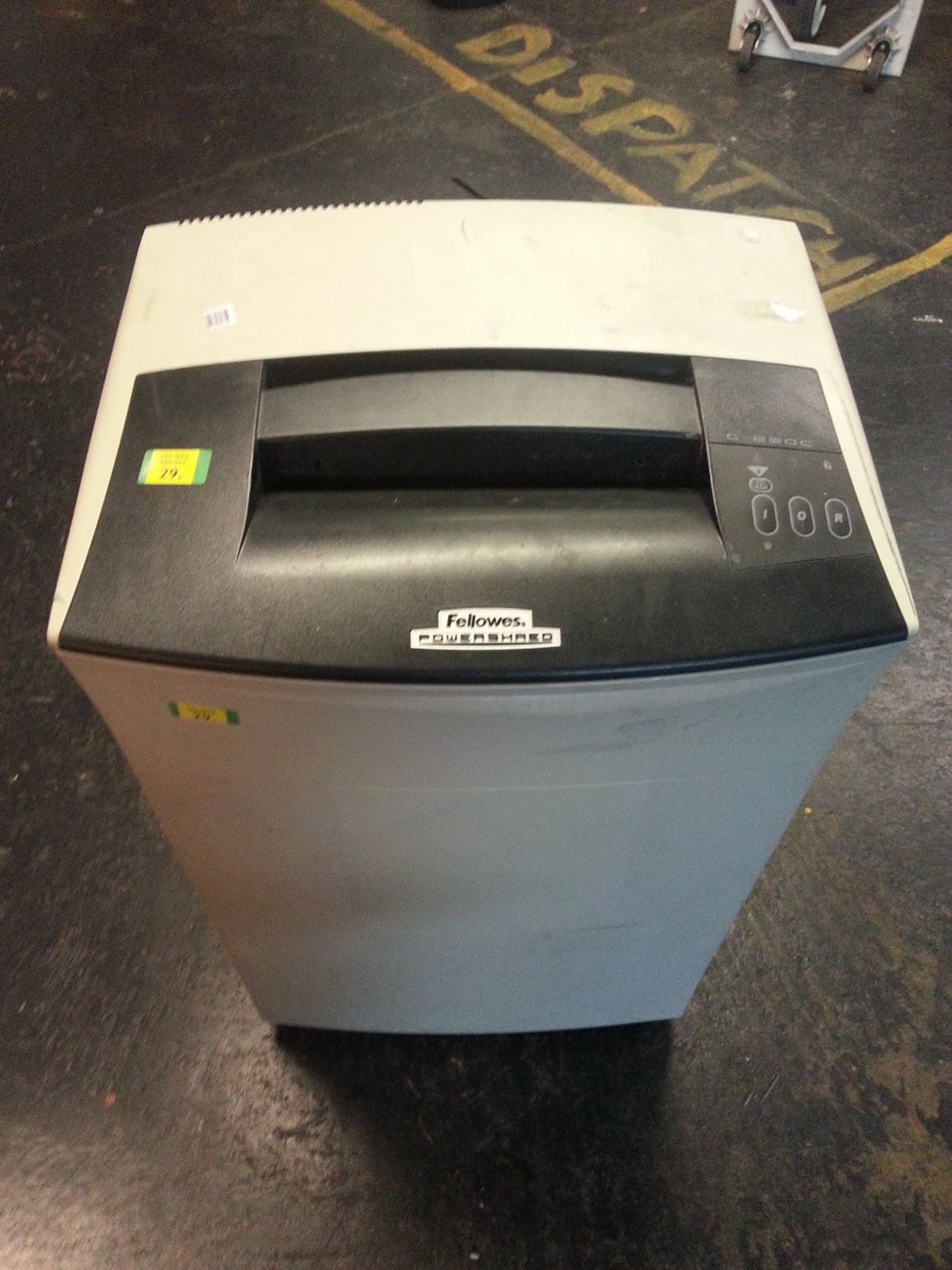 FELLOES POWERSHRED C220-C Large Shredder - Powers On Shreds Paper