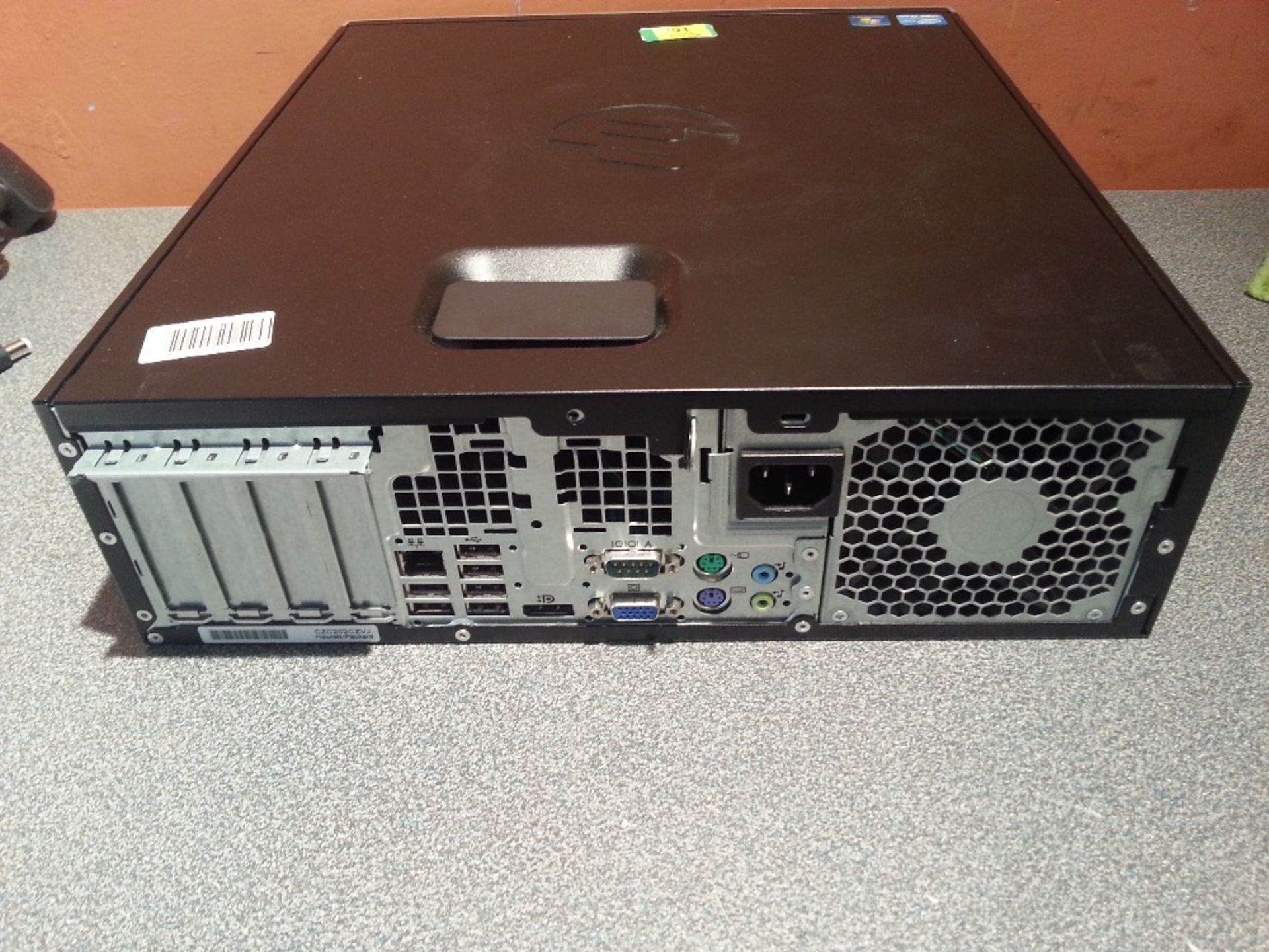 HP 8200 Elite SFF Desktop - Intel i5 2nd Gen @ 3.1Ghz - 4GB Ram - 500GB Hdd - DVD RW - - Image 2 of 2