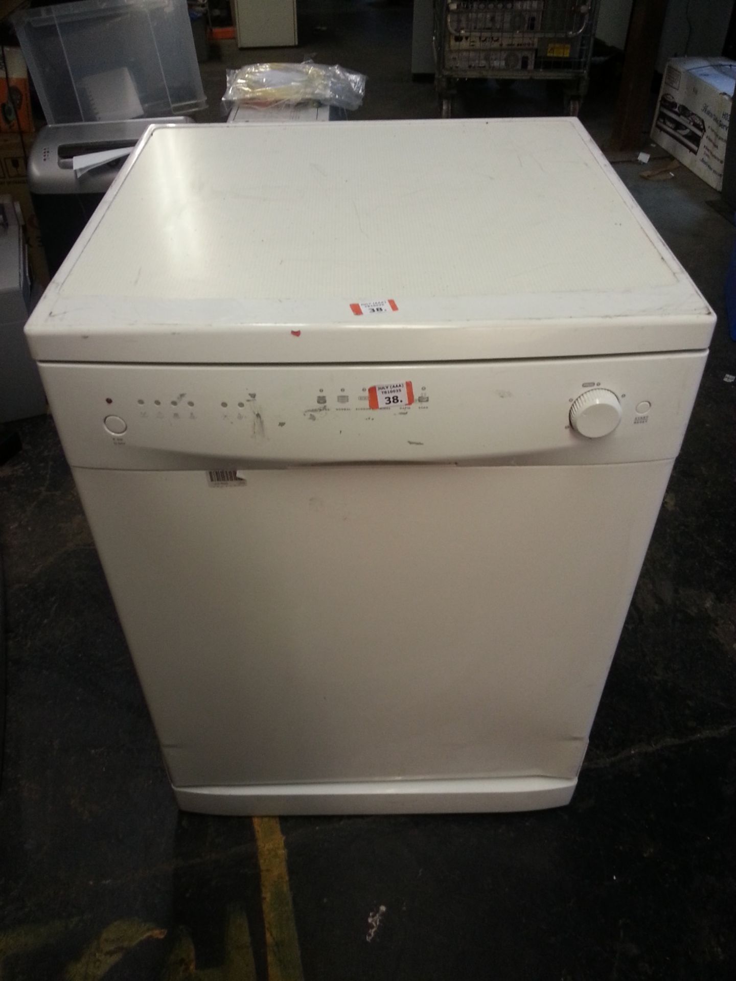 CURRYS  CDW60W10 Dishwasher - Powers On