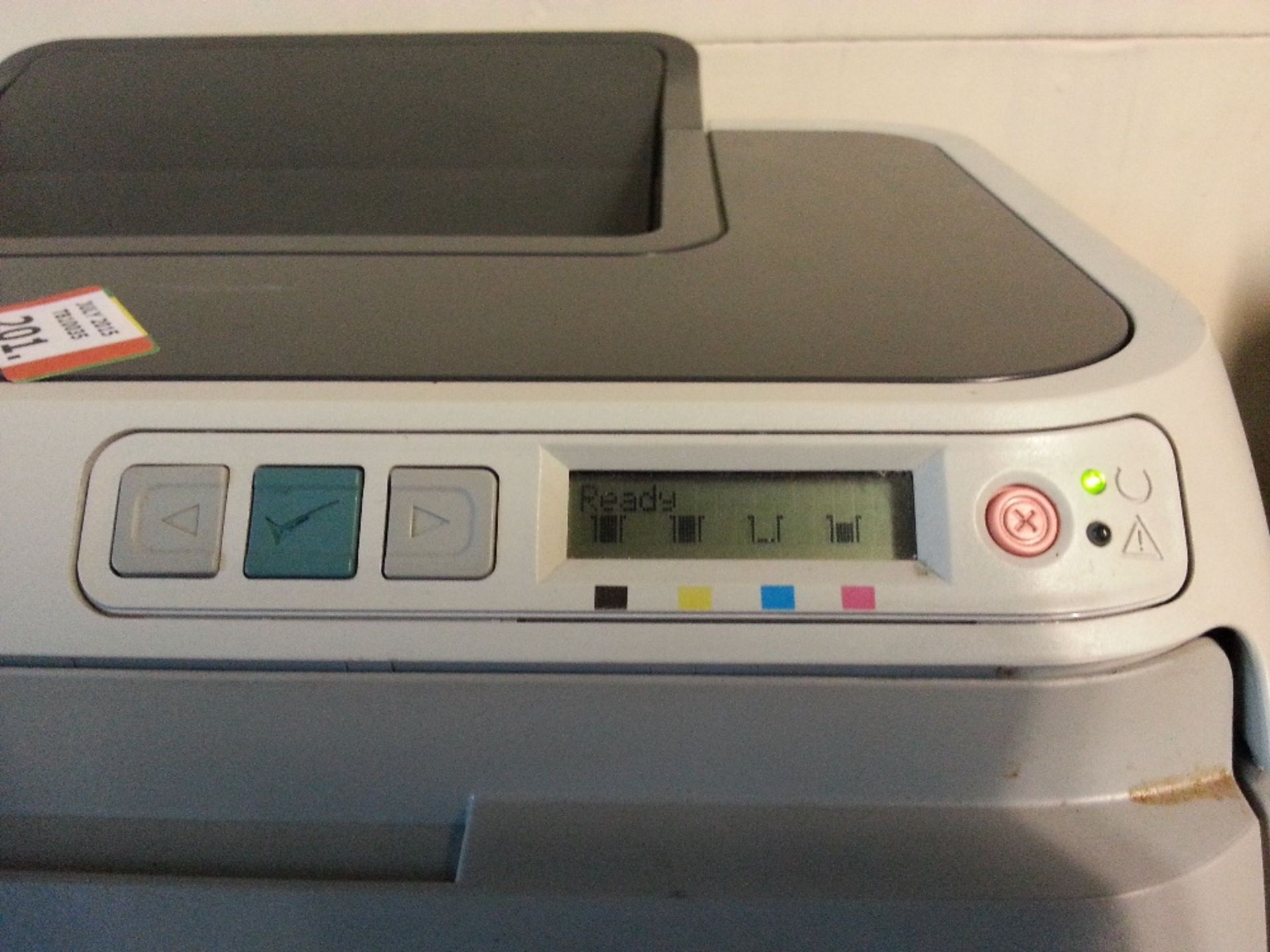 HP Color LaserJet 2600N Printer - USB - Network - Test Page Ok - Image 2 of 3