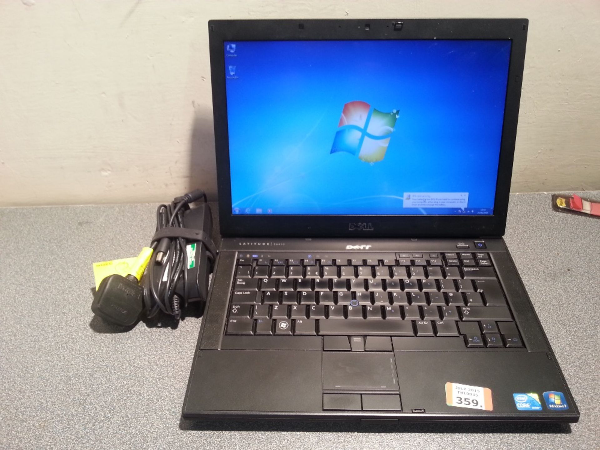 DELL E6410 Laptop - Intel Core i5 @ 2.53Ghz - 4GB Ram - 250GB Hdd - DVD RW - Webcam - Charger -