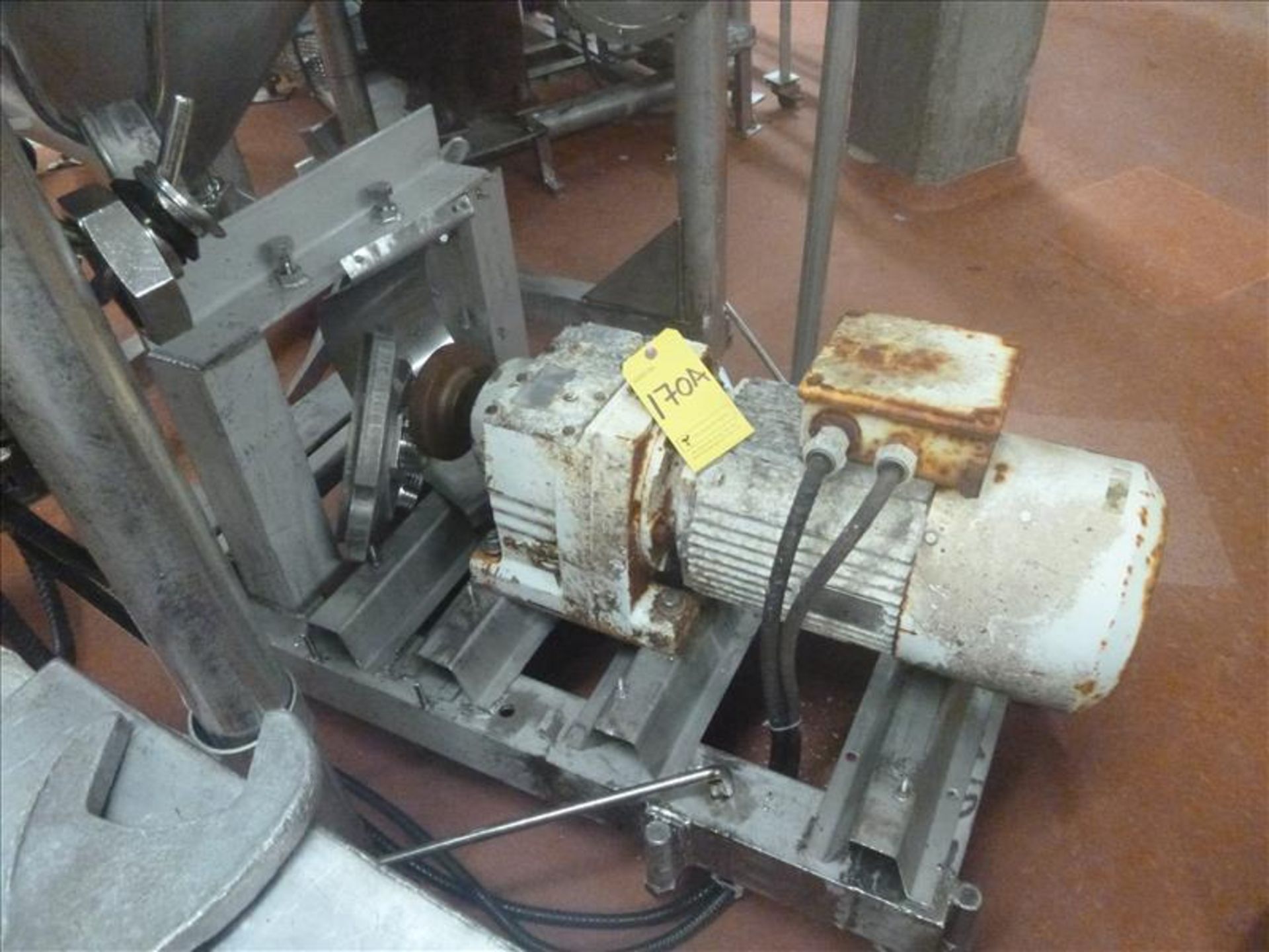 s/s Waukesha P.D. pump 10 hp (unassembled)