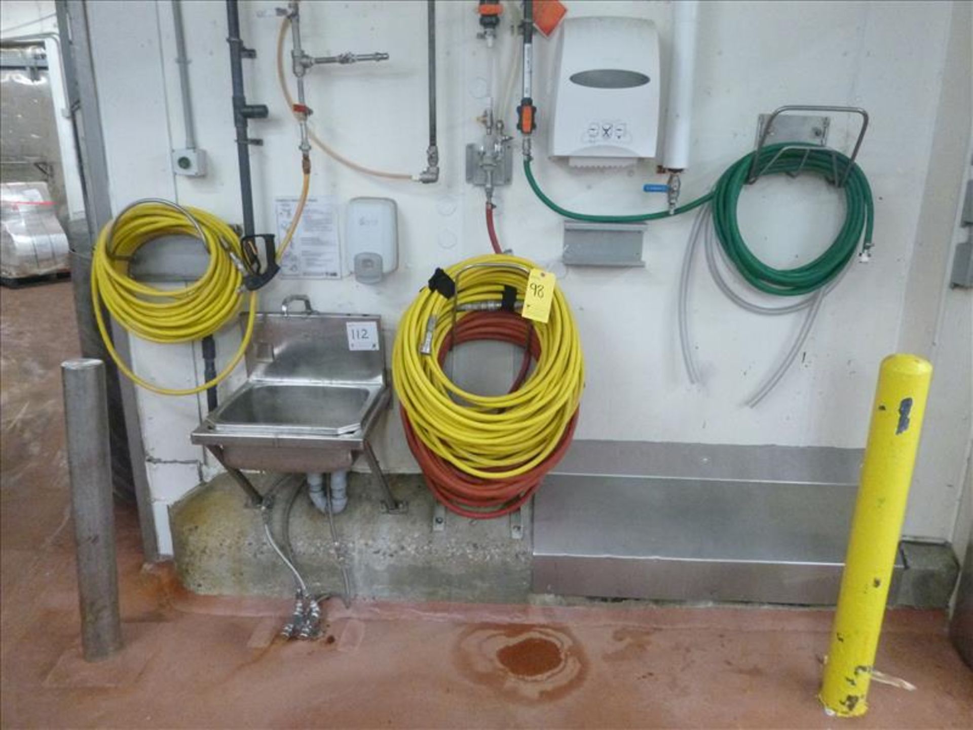 (15) assorted hose throughout formulation area