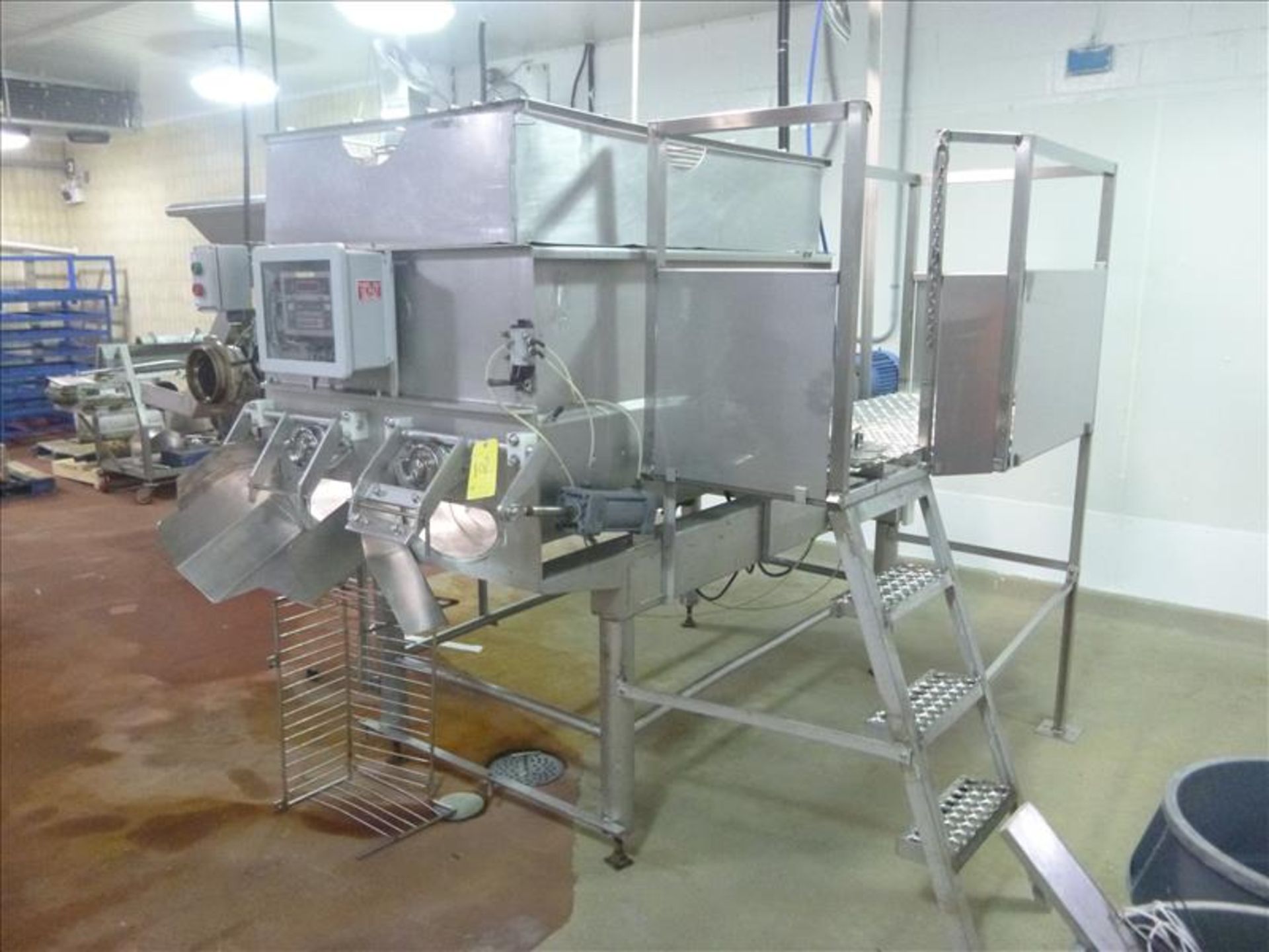 Rietz Dual-Ribbon Blender mod. RS-20-K3205 ser. no. RS-702311, jacketed w/ (2) 7.5 hp drives c/w