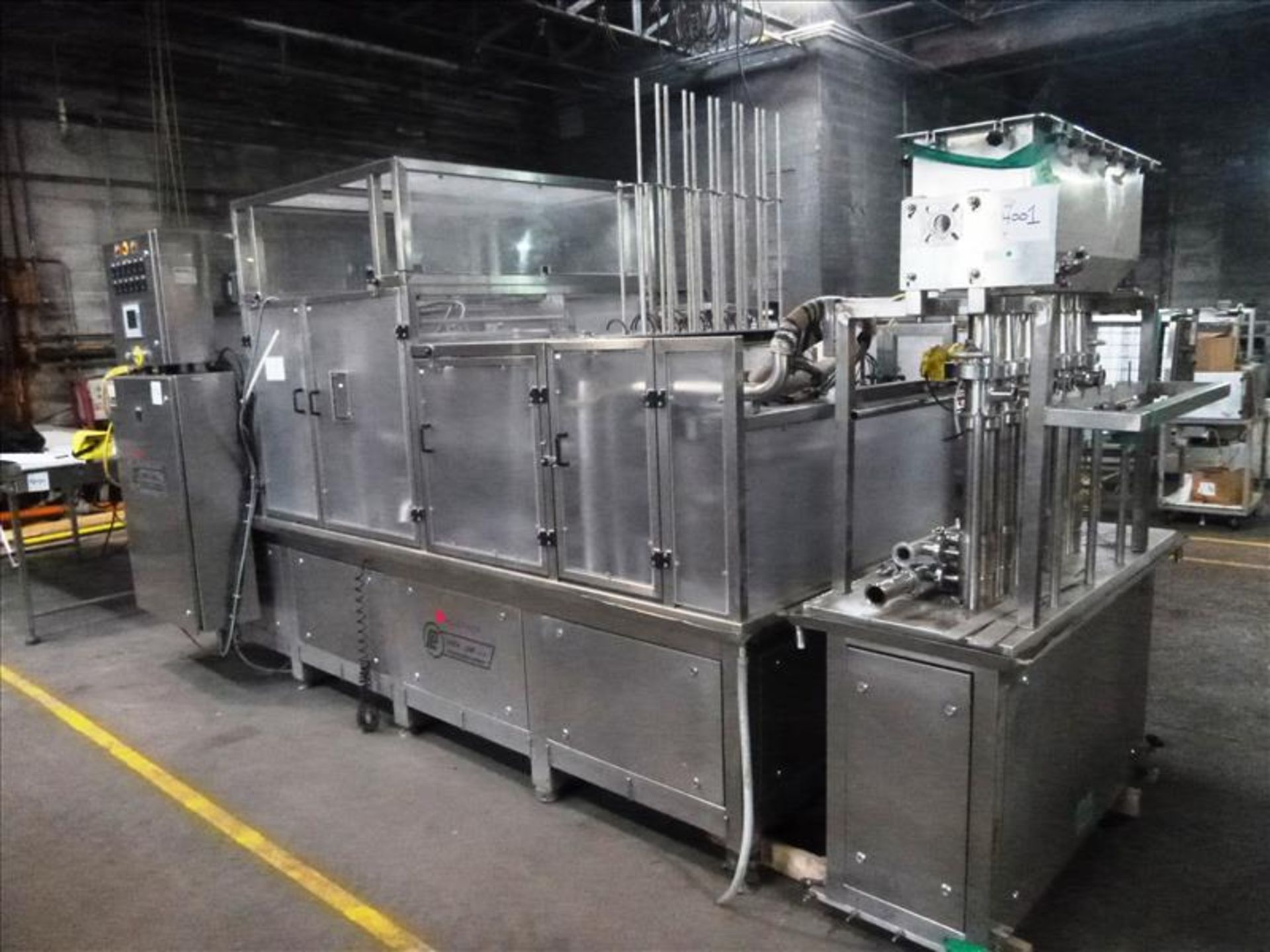 Soup Filling & Packaging Line incl.:
(1) Packline (Nuspark) Soup Filling & Sealing Machine, Mod. - Image 2 of 8