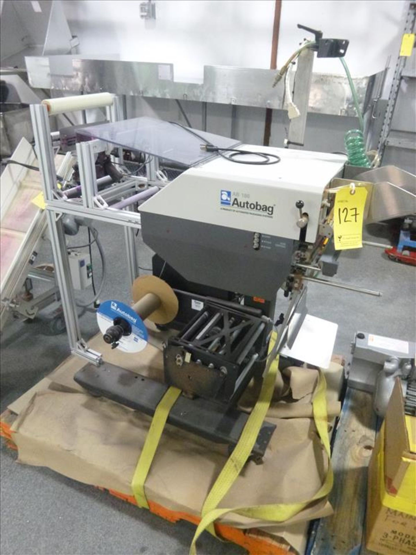 APS AutoBag Bagger/Sealer mod. AB180 ser. no. AB0307 002186 (Located at 140 Panet Road, Winnipeg, - Image 2 of 3