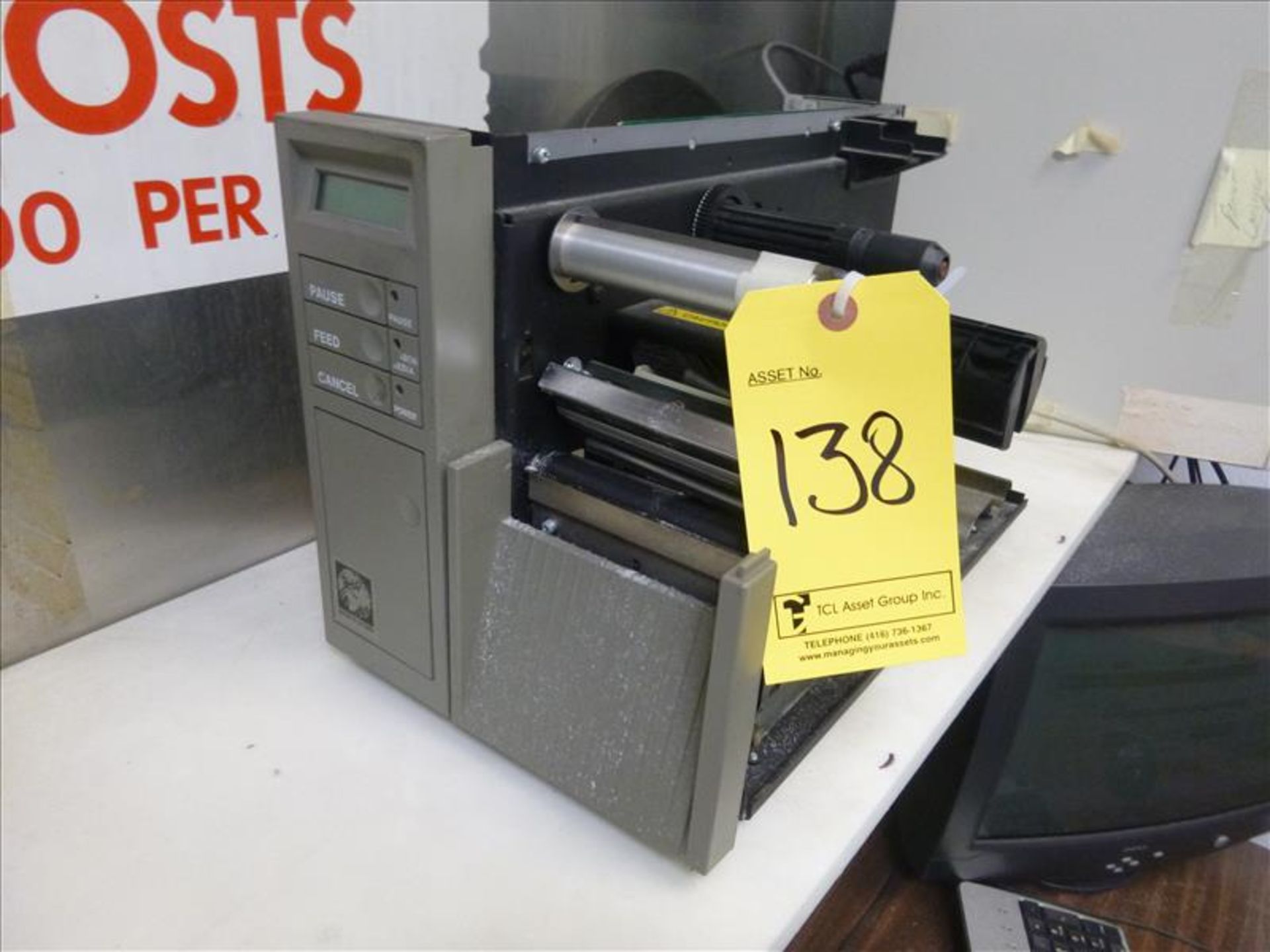 DataMax Label Printer mod. ProdigyMax ser. no. 97075061 (Located at 140 Panet Road, Winnipeg, MA)