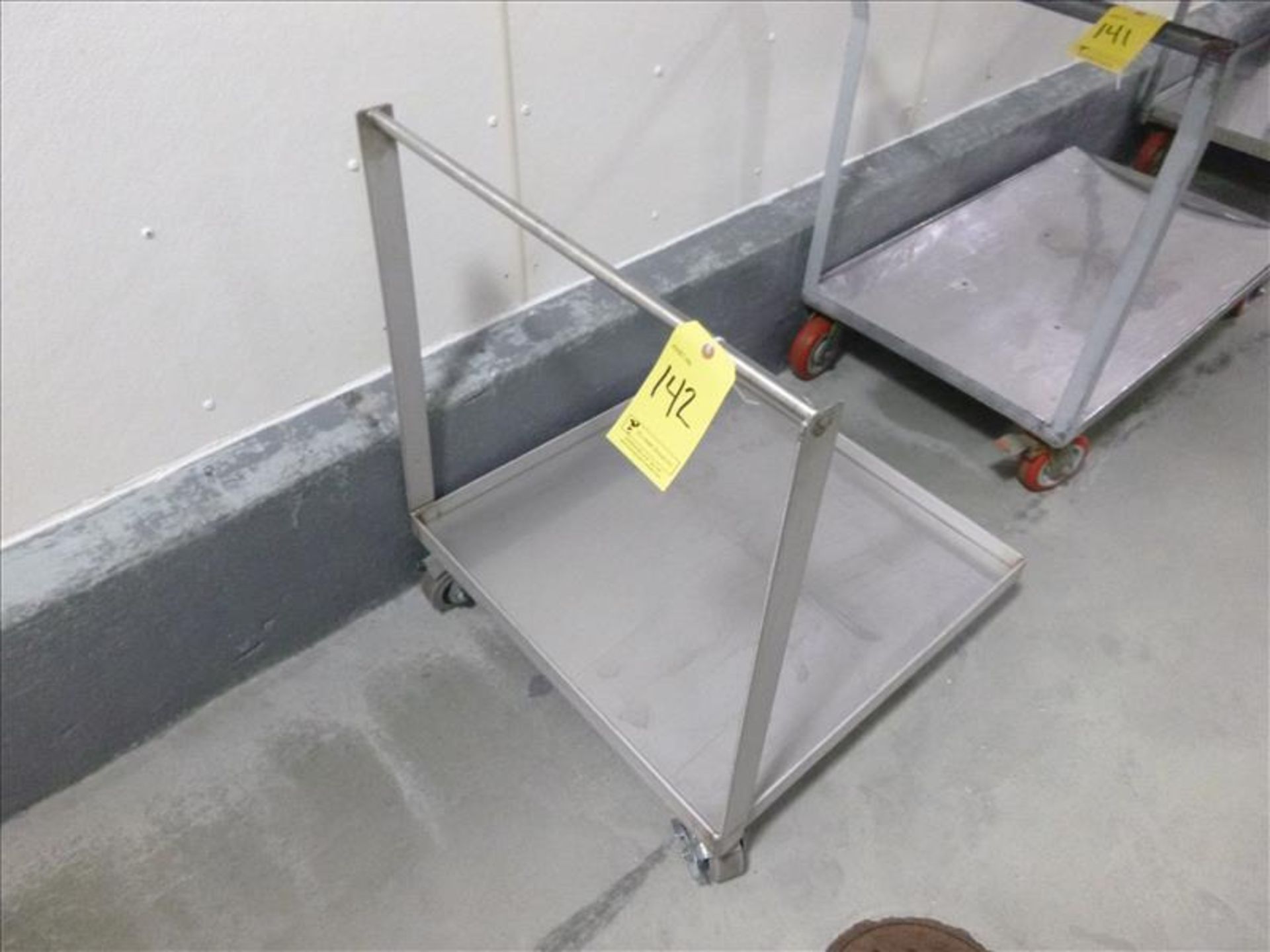 stainless steel platform cart 30 in. x 30 in. (Located at 140 Panet Road, Winnipeg, MA)