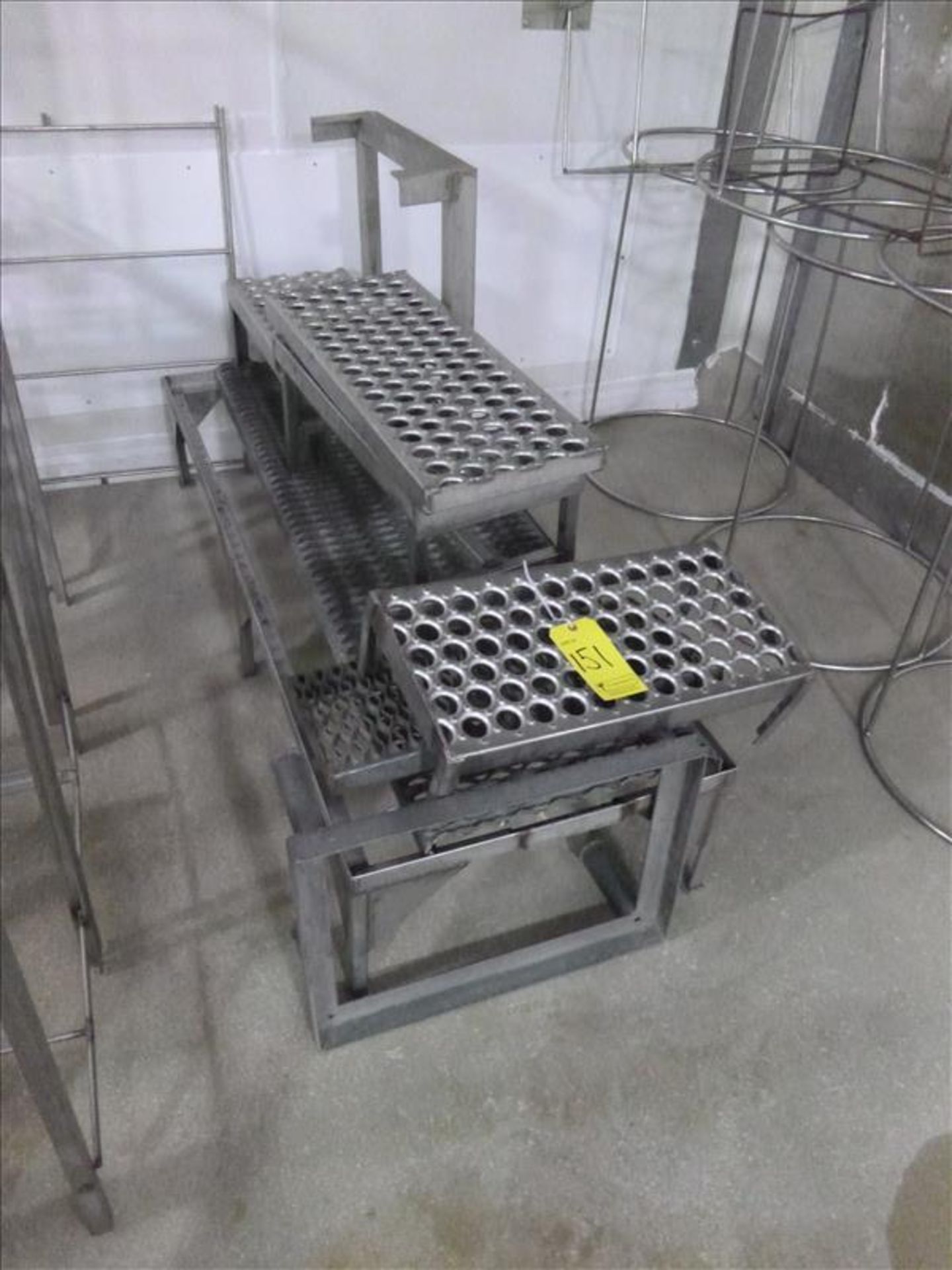 Misc. Work Platforms, stainless steel & galvanised  (Located at 140 Panet Road, Winnipeg, MA)