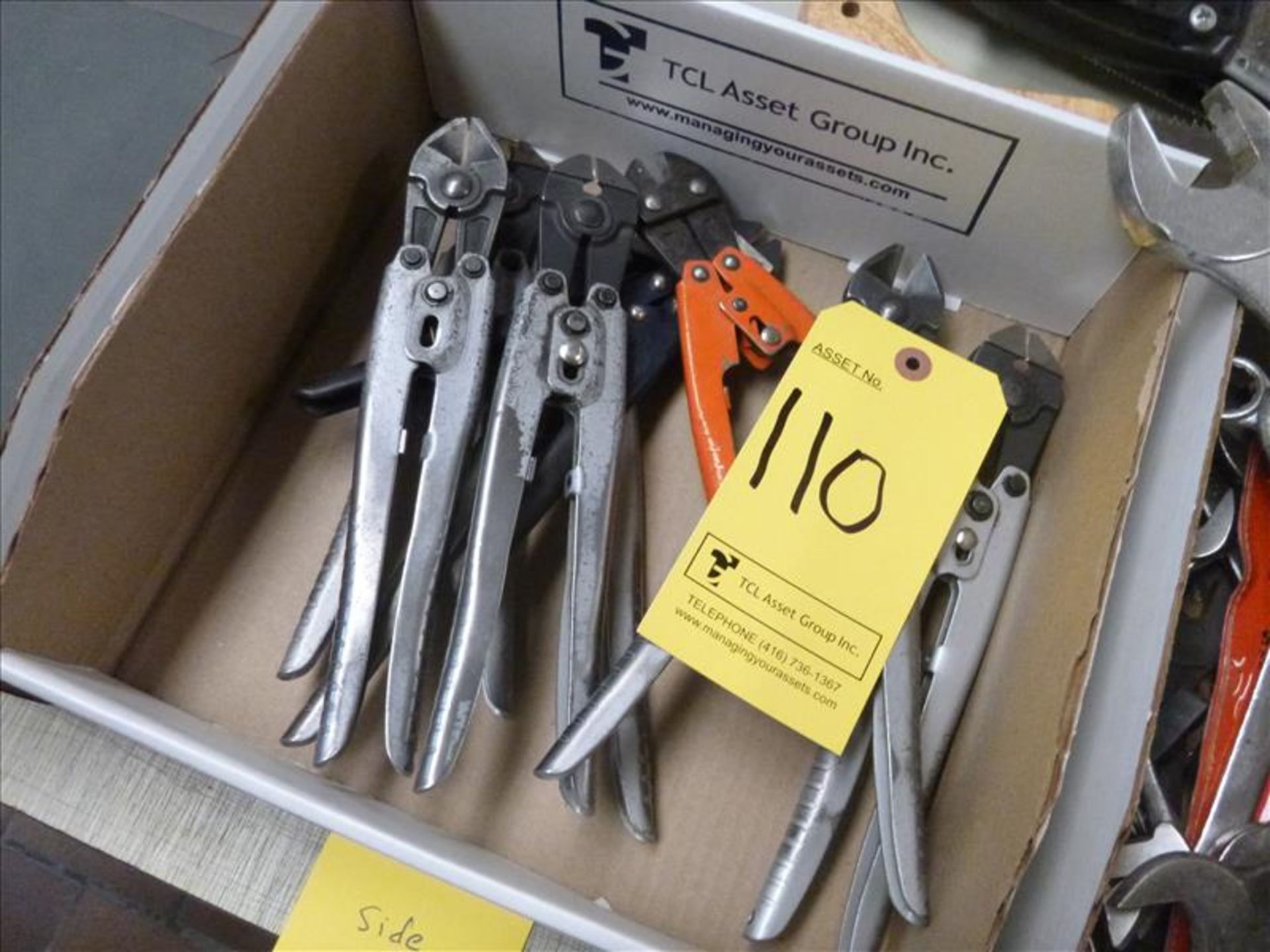 qty. of assorted side cutters