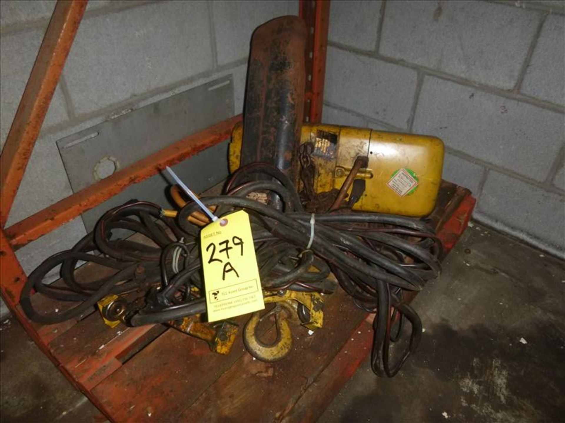2-ton Yale electric chain hoist (located at 150 Bartor Rd Toronto ON Canada)