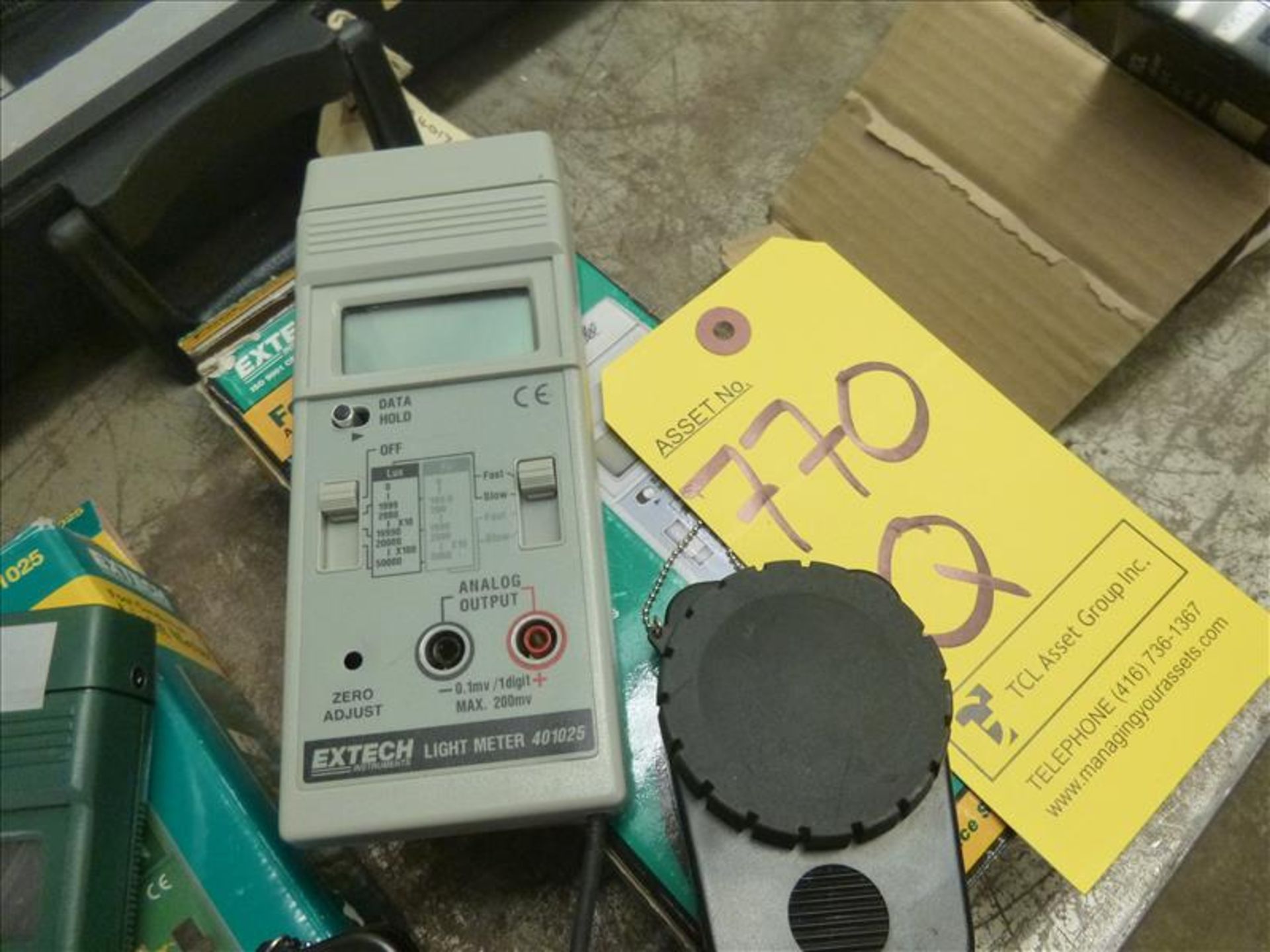 Extech light meter mod. 401025 (located at 150 Bartor Rd Toronto ON Canada)