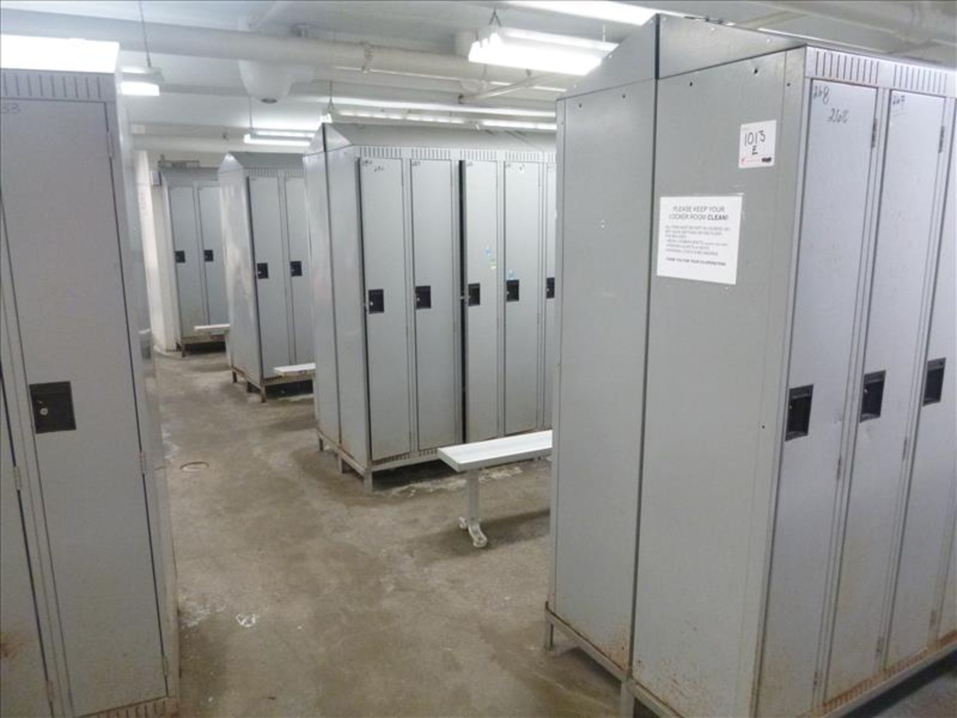 (112) full-door steel clothes lockers (located at 150 Bartor Rd Toronto ON Canada)