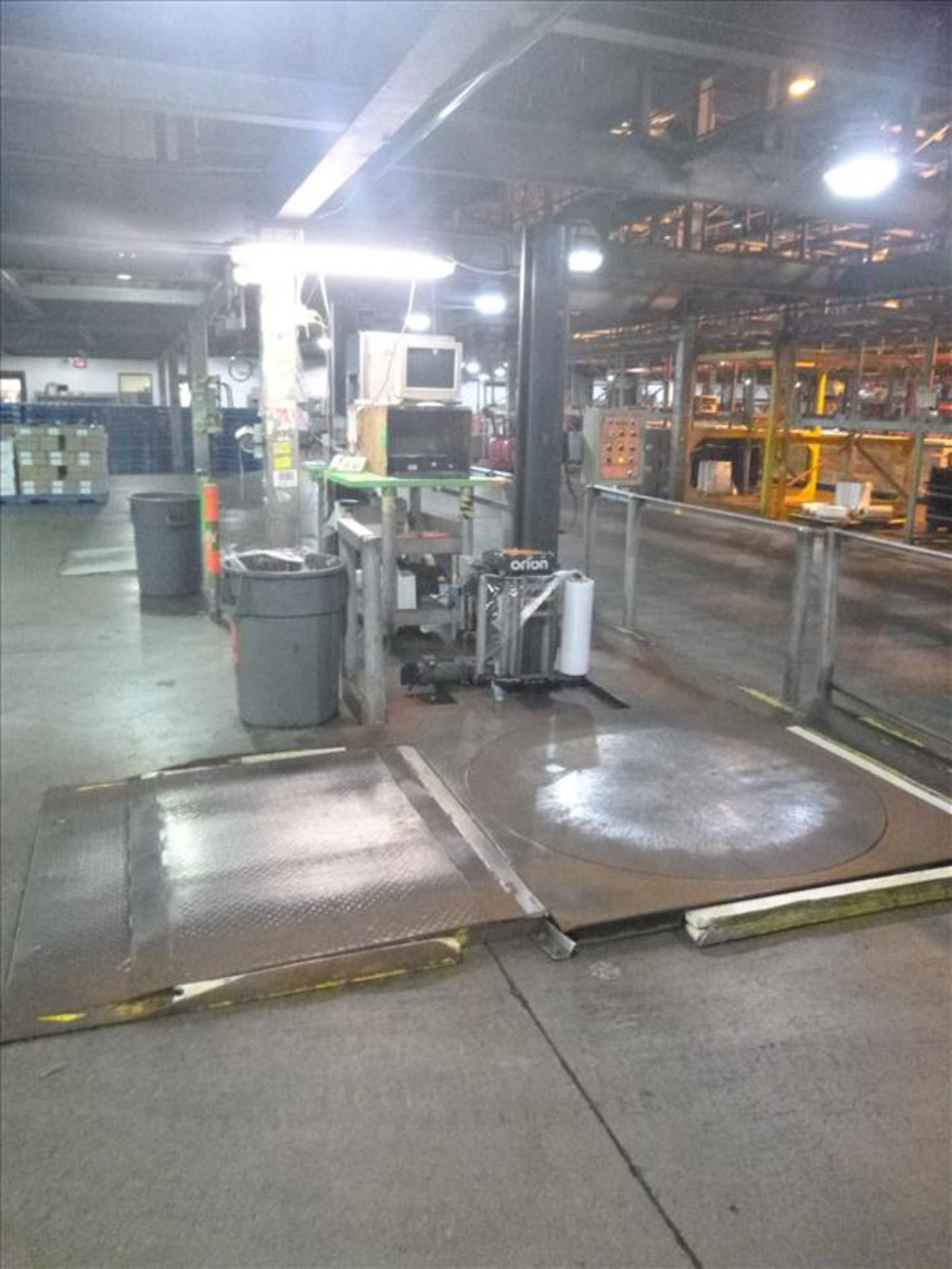 pallet wrapper Orion  mod. L55/17S (1356) (located at 351 Courtland Ave. Kitchener ON)