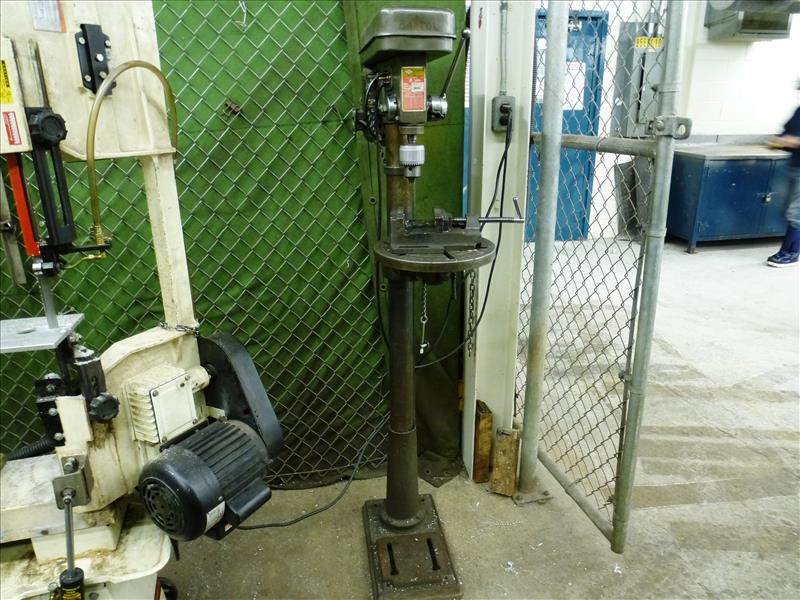 ITC 16-speed pedestal drill press model 