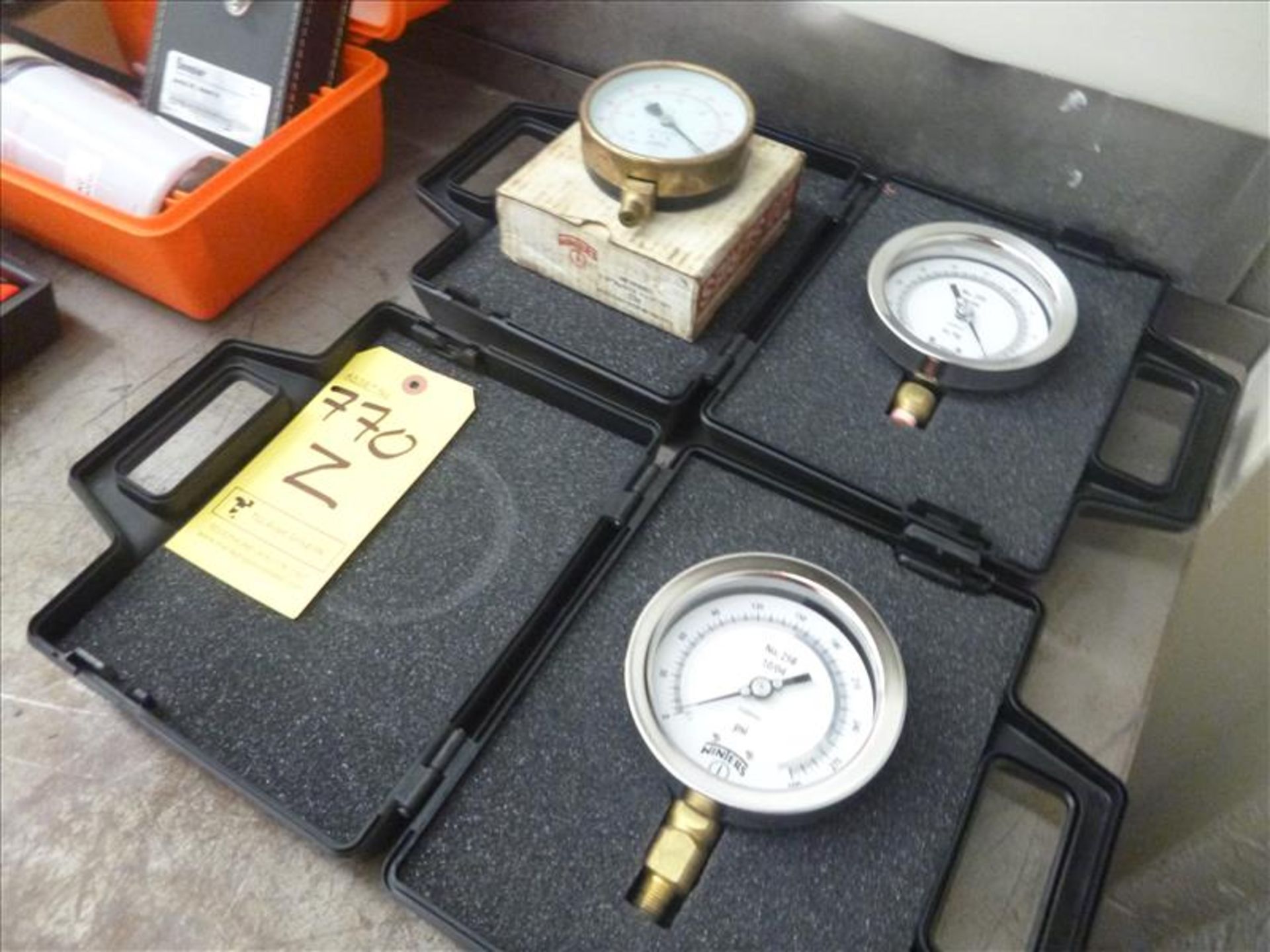 (3) vacuum gauges (located at 150 Bartor Rd Toronto ON Canada)