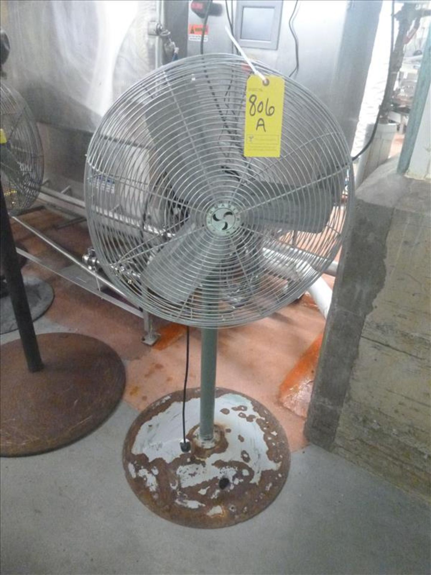 AirMaster pedestal fan (located at 150 Bartor Rd Toronto ON Canada)