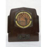 Vintage Ekco bakelite radio type RS3 known as the Ekco tree