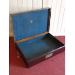 Vintage oriental suitcase