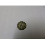 1422 - 1427 Henry VI hammered silver penny  -  Annulet issue -  Calais mint