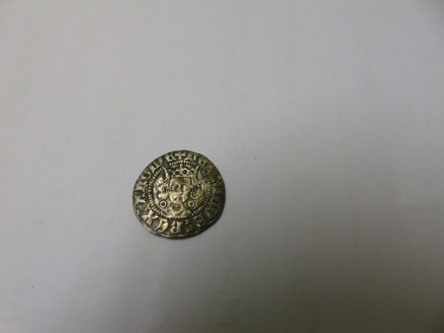 1422 - 1427 Henry VI hammered silver penny  -  Annulet issue -  Calais mint - Image 2 of 2