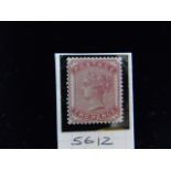 SG 168 2d Pale Rose  Superb m.m with flawless full perfs and lovely colour