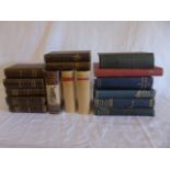 Set of Dickens books with various others