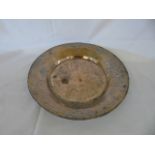 Old copper bowl  approx 15" dia