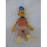 Vintage Popeye figure approx 18" tall