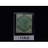 SG 196  1/- (L-J) Fine m.m copy with full perfs and superb original colour