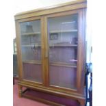 1930's Mahognay glazed bookcase