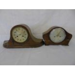 Oak cased Smith mantle clock + 1 for spairs of repair