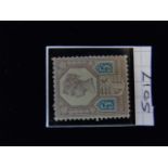 SG 207 5d Die1.  Fine m.m copy of this scarce stamp.