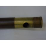 Antique brass and copper extending periscope