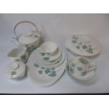 Qty of Noritake tea and dinner ware with leaf pattern design 36 pieces in total